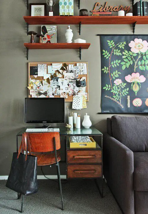 We’re providing you with 35 office space in living room ideas so that you can find the perfect office for small spaces. For more interesting ideas find us at betterthathome.com