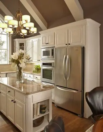 32 Kitchen Pantry Cabinet Around Refrigerator Ideas