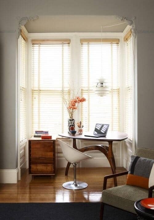 We’re providing you with 35 office space in living room ideas so that you can find the perfect office for small spaces. For more interesting ideas find us at betterthathome.com