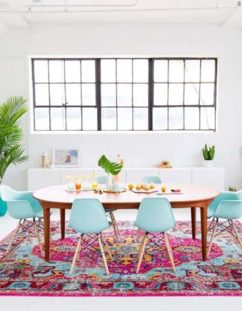 50 Colorful Carpets Ideas to Give a Dash of Color to Regular Rooms