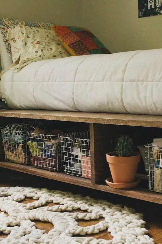 These DIY projects for bedroom storage are perfect to organize everything in your bedroom and even in other parts of the house… more decor and organization at betterthathome.com