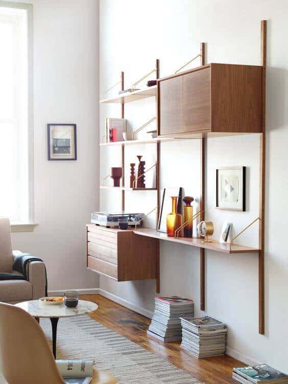 There are simple and conventional ideas here, sure, but we found some creative and innovative ones too, so do browse the wall-hung shelving units gallery we put together and you will not be disappointed! For more go to betterthathome.com