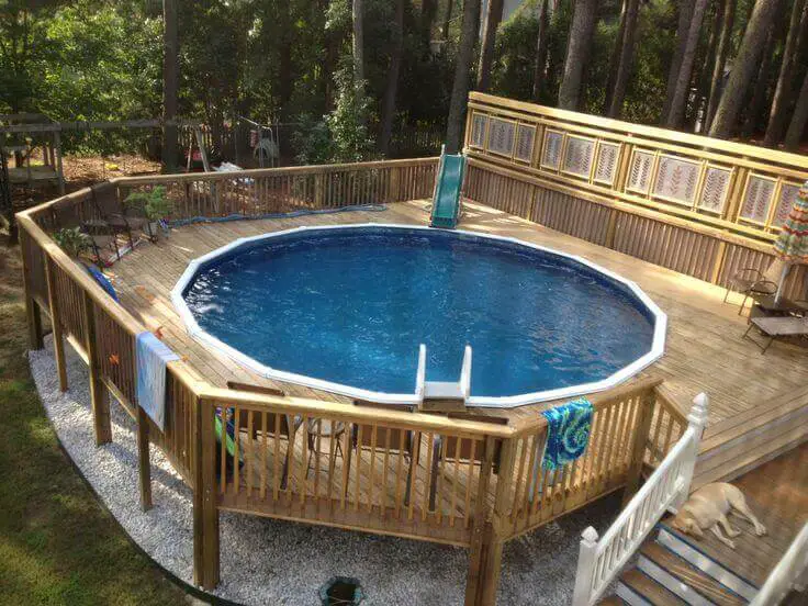 Go ahead and browse the gallery of ideas for landscaping around above ground pool our team has put together, get inspired and design your own. Go to betterthathome.com for more ideas.