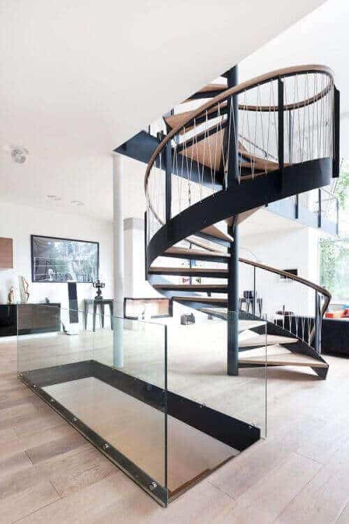 22 luxury spiral staircase