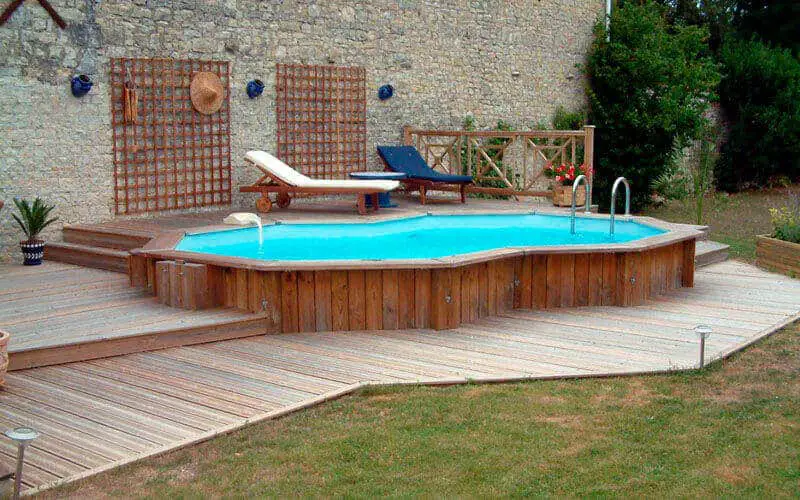 28 Creative Ideas for Landscaping around Above Ground Pool
