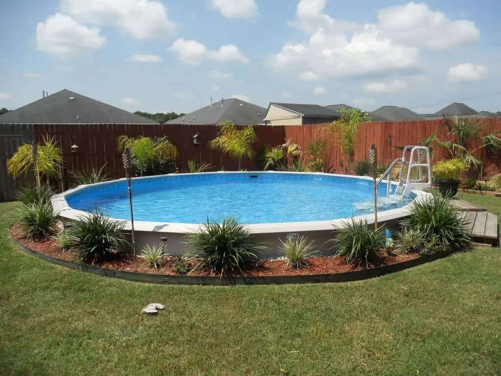 5 ideas for landscaping around above ground pool