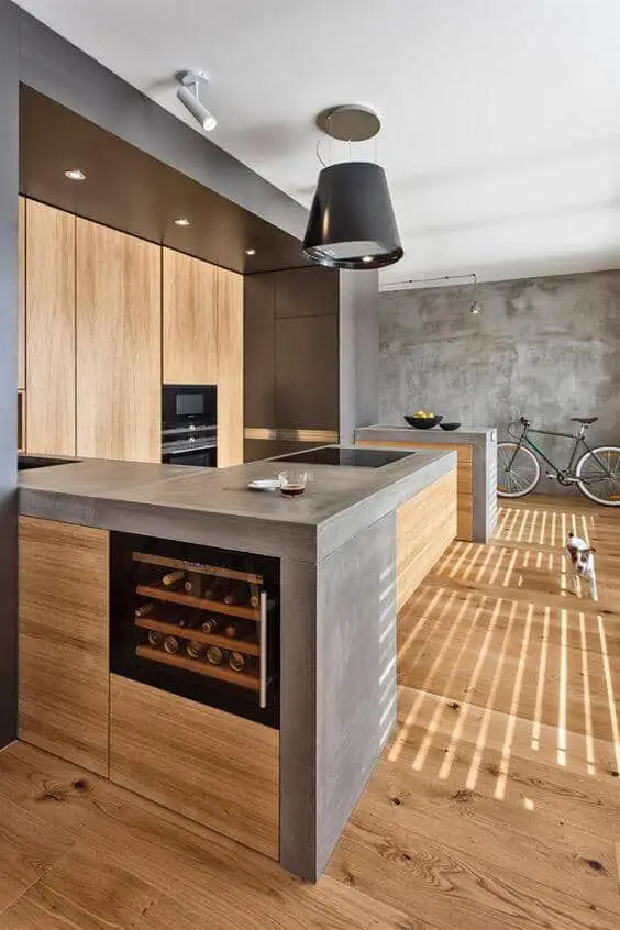 30 Great Examples Of Concrete Kitchens Page 24 Of 30