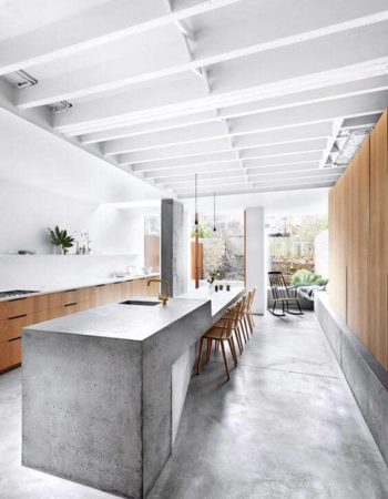 30 Great Examples of Concrete Kitchens