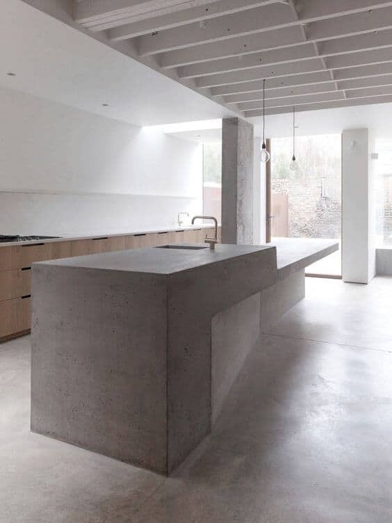 30 Great Examples Of Concrete Kitchens - Page 7 Of 30