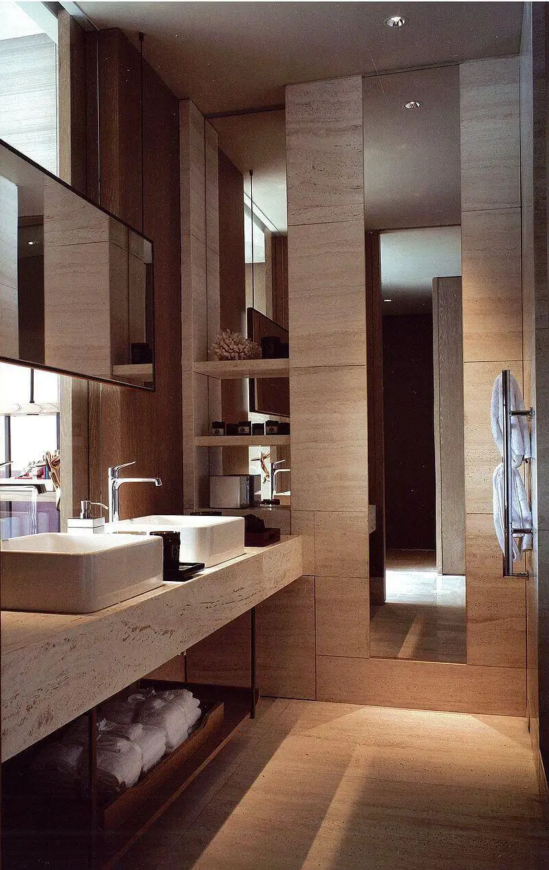 Contemporary bathrooms are all about the clean lines, fresh look and a dash of a luxury look. For more home ideas go to betterthathome.com