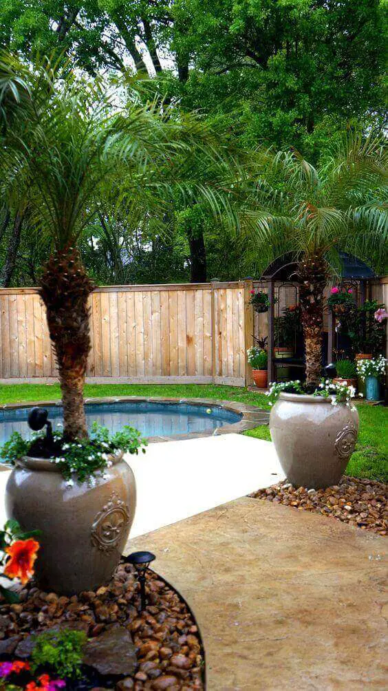 One can take these pool and pergola designs and adapt them to space they have available, either attached to the house or standing by itself, openly, or similar to a gazebo, at your pool’s side.