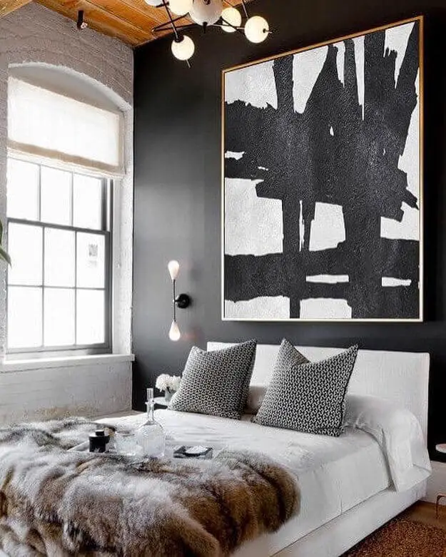 24 contemporary grey bedroom