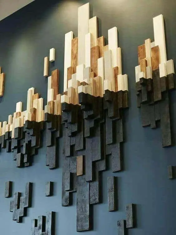 Reclaim those pallets that have been deemed useless and make them into cool wood wall art and you will be set to have a custom piece to show off.