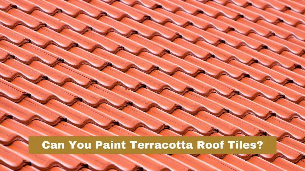 Photo of glazed terracotta roof tiles. Can You Paint Terracotta Roof Tiles?