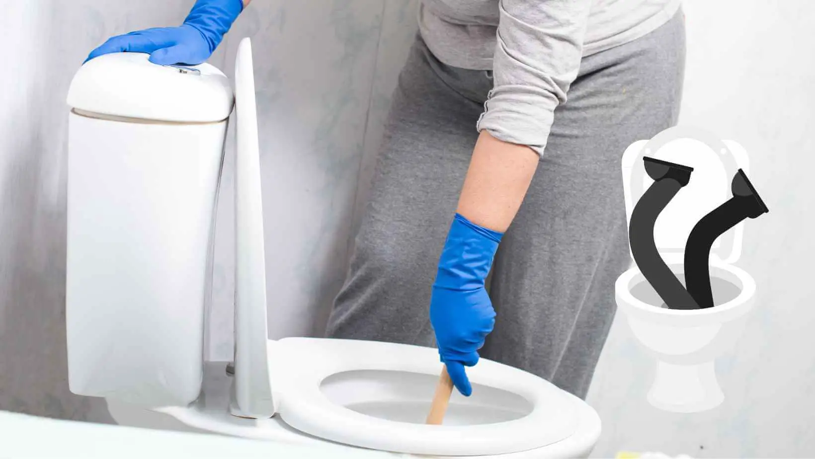 How to remove object stuck in toilet