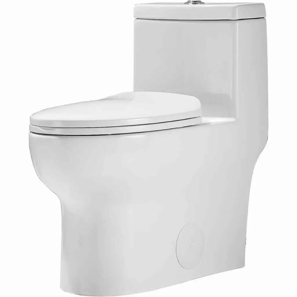 Photo of a Deer Valley DV-1F026 Ally Dual Quiet Flush Elongated Standard One Piece Toilet.