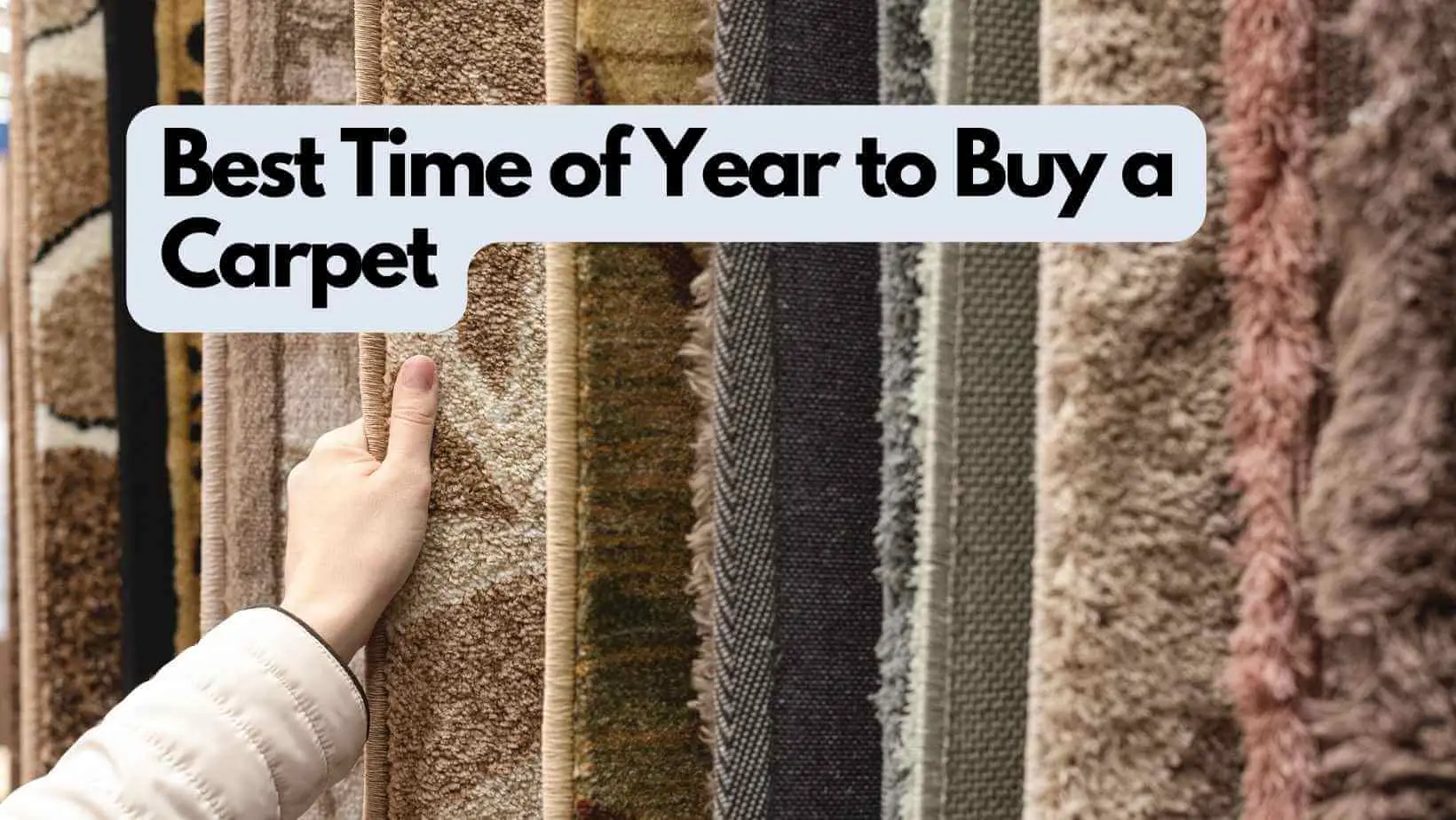 Best Time of Year to Buy Carpet