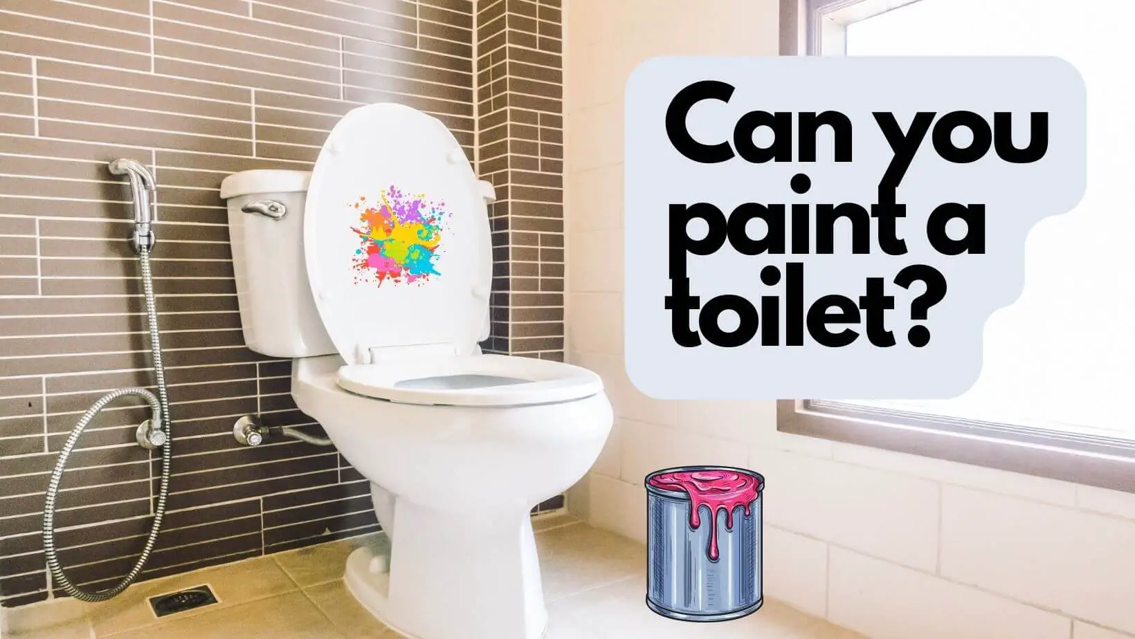 Can you paint toilet