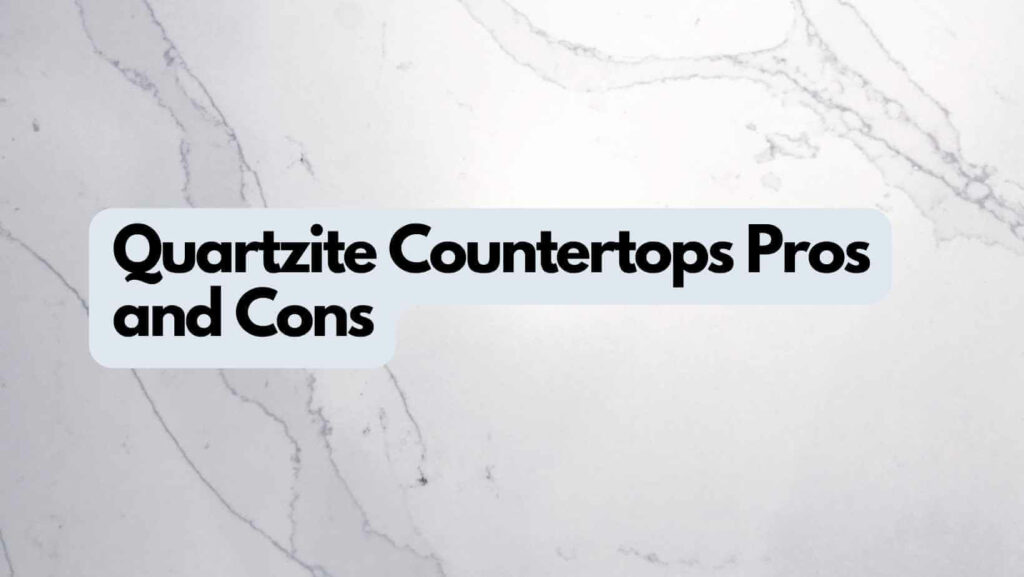 Photo closeup of a Quartzite countertop. Quartzite Countertops Pros and Cons.