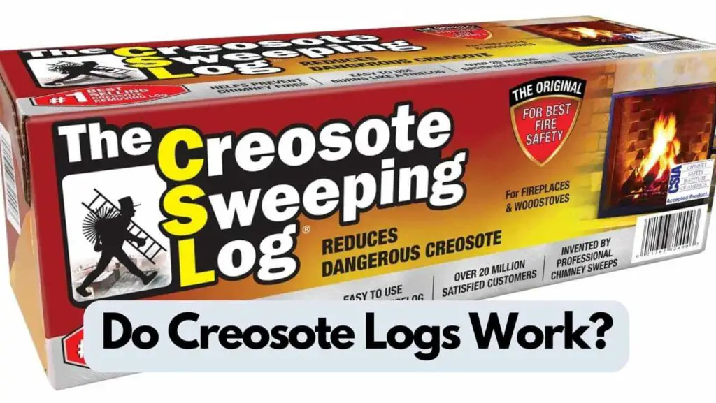 Photo of a creaosote sweeping log box. Do Creosote Logs Work?